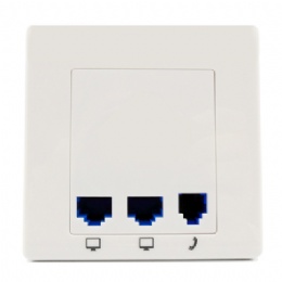 M550 300Mbps in Wall Wireless Access Point with RJ45 and RJ11