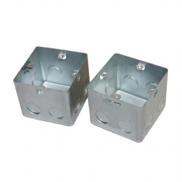 Galvanized Socket Junction Box Surface Mount Box For 75*75mm Standard Wall-Mounted AP Router For Power Socket Box