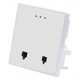 802.11ac 1200Mbps In wall Access Point With Dual RJ45 Output for Smart Home Or Hotel Inn WiFi Cover