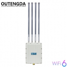 HW9563Q 802.11AX WIFI6 3600Mbps Outdoor wieless access point Dual band 2.4 5.8GHz outdoor POE router For farm outdoor IP67 waterproof AP Router